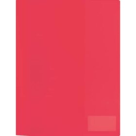 Herma Schnellhefter - A4, PP, transluzent rot
