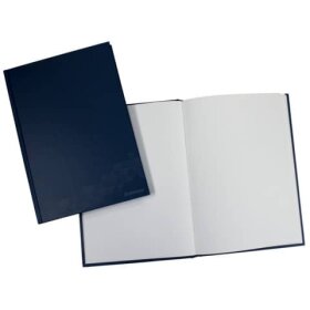 DONAU Geschäftsbuch - A5, 96 Blatt, 70 g/qm, blanko,...