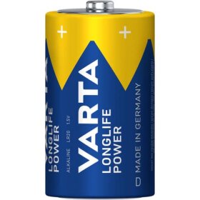 Varta Batterien LONGLIFE Power D - Mono/LR20/D, 1,5 V