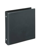 Veloflex® Ringbuch/Karteikartenordner - A6, 2-Ring, Ring-Ø 25 mm, schwarz