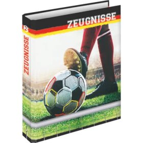 RNK Verlag Zeugnisringbuch Fußballfieber - A4, 4...