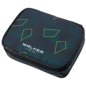 walker® Schüleretui Wizzard XL - green polygon,...