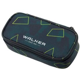 walker® Schüleretui Wizzard - green polygon, 21...