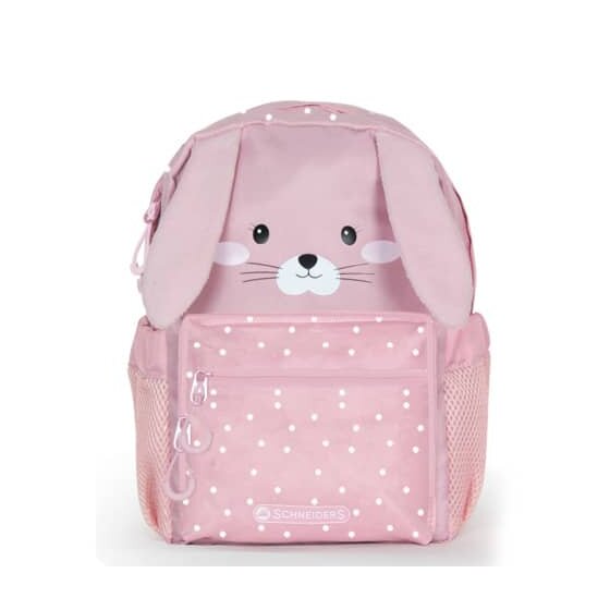 Schneiders Kinderrucksack Kids Mini - Bunny, 18,5 x 27 x 11 cm, 6 Liter, pink