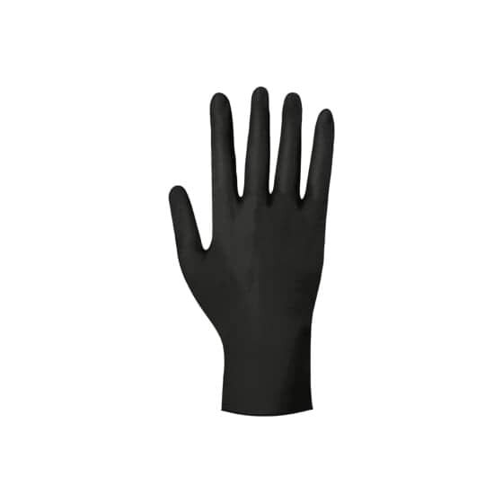 Einmalhandschuhe - Größe XL, 100 Stück, Nitril, schwarz
