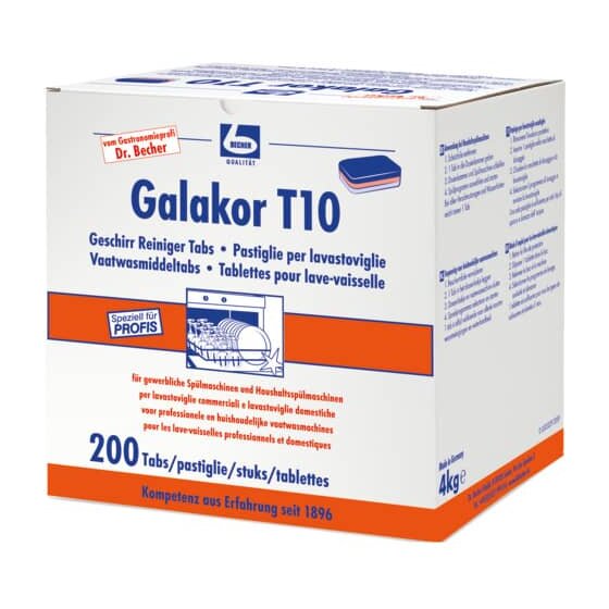 Dr. Becher Galakor T10 Geschirrreinger 200 Tabs