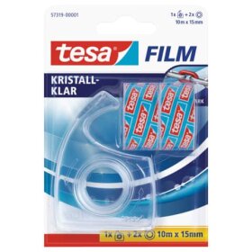 tesa® Handabroller Easy Cut® - 10 m : 15 mm,...