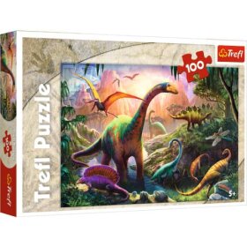 Trefl Puzzle Dinosaurier Land - 100 Teile