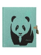 Pagna® Tagebuch Save me - Panda, 128 Seiten, blanko