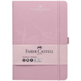 Faber-Castell Notizbuch - A5, kariert, 194 Seiten, rose...