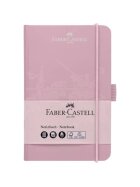 Faber-Castell Notizbuch - A6, kariert, 194 Seiten, rose shadows