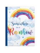 RNK Verlag Notizbuch Over the Rainbow - A4, blanko, 96 Blatt