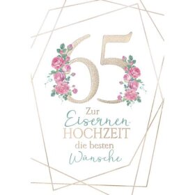 Kurt Eulzer Druck Eiserne Hochzeit - Karte inkl. Umschlag