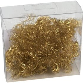 Goldina® Weihnachtsschmuck Engelshaar - 17 g, gold