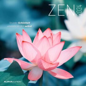 AlphaEdition Bildkalender Zen - 30 x 60 cm
