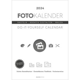 AlphaEdition Foto-Bastelkalender Do-it Yourself - 21 x...