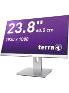 Monitor LCD/LED 2462W PV V2, 23,8" GREENLINE PLUS, 1920 x 1080 Pixel, 16:9, AHVA, Displayport, 1.2 DVI/HDMI-Schnittstelle, schwarz