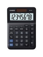 Casio® Tischrechner MS-8F - Solar-/Batteriebetrieb, 8-stellig, LC-Display, schwarz