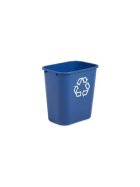 Rubbermaid® Recycling-Abfallkorb - 26 L, blau