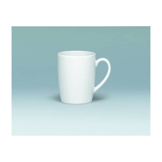 SCHÖNWALD Kaffeebecher Form 98  - 0,3 l, hoch,  Porzellan, weiß, 6 Stück