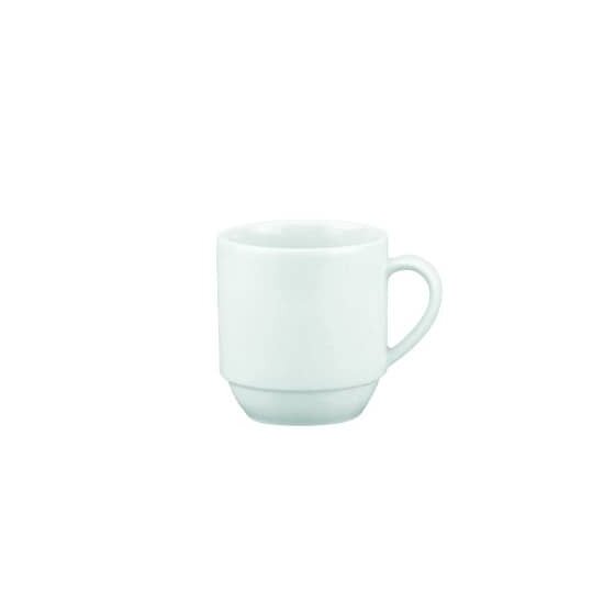 SCHÖNWALD Kaffeebecher Joker Form 1498 - 0,28 l, Porzellan, weiß