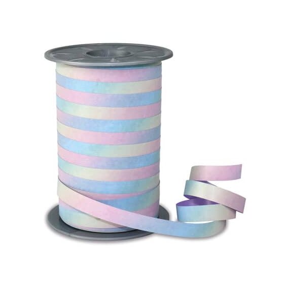 Ringelband Rainbow Pastell - 10 mm x 200 m