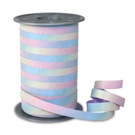 Ringelband Rainbow Pastell - 10 mm x 200 m
