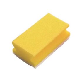 TASKI Schwamm - gelb/weiß, 13 x 4,5 x 7,5 cm
