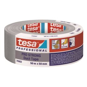 TESA Gewebeband Professional PRO Duct - 50 m x 50 mm, silber