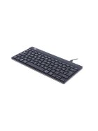 R-Go Tools Compact Break Tastatur QWERTZ (DE) - schwarz, kabelgebunden