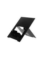 R-Go Tools Laptopständer Riser Flexibel - verstellbar, schwarz