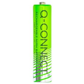 Q-Connect® Akku-Batterien Rechargeable -...