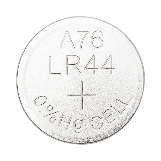 Q-Connect® Knopfzellen-Batterie Alkali-Mangan LR44/A76  10er Pack