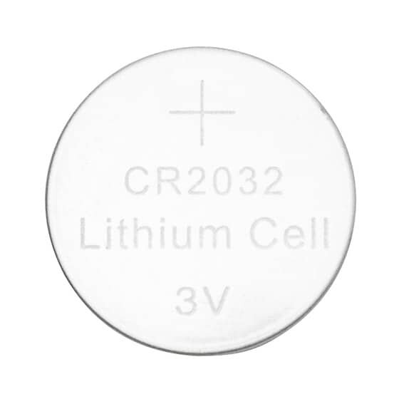 Q-Connect® Knopfzellen-Batterie Lithium CR2032 3Volt - 4 Stück