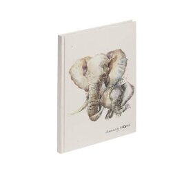 Pagna® Notizbuch Save me No. 3 - Elefant, A5, 128 Seiten