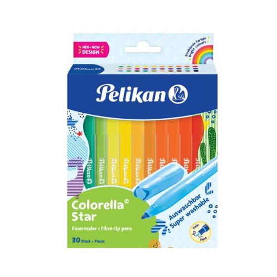 Pelikan® Fasermaler Colorella® Star C 302 - 30er Faltschachtel