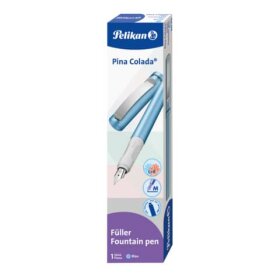 Pelikan® Füllhalter Pina Colada - M, blau metallic