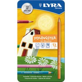 LYRA Farbstifte Youngster - 12er Metalletui