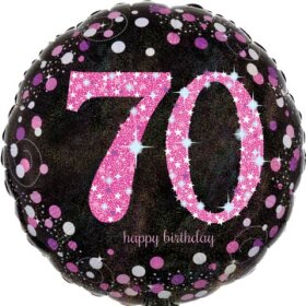 amscan® Folienballon Happy Birthday 70 - Ø 43...