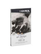 LYRA Bleistift Art Design 669 - 12er Metalletui, Härtegrade sortiert