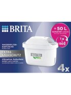 BRITA® Wasserfilter-Kartusche MAXTRA PRO extra Kalkschutz - 4er Pack