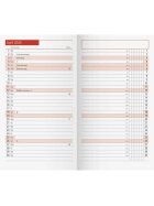 rido® idé® Ersatzkalendarium Taschenkalender Modell TM 11 - 1 Monat / 2 Seiten, 8,7 x 15,3 cm