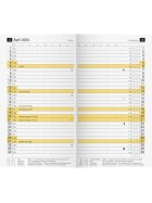 RIDO Ersatzkalendarium Taschenkalender Modell M-Planer - 1 Monat / 2 Seiten, 8,7 x 15,3 cm