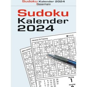 Tagesblock Sudoku 16,5x22cm