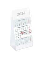 Zettler Tischkalender 980 - 3 Monate / 1 Seite, 9,5 x 19,5 cm