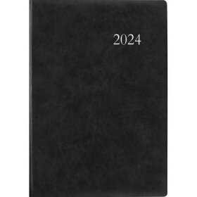 Zettler Buchkalender 886 - 1 Tag / 1 Seite, A4, anthrazit