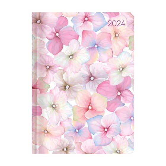 Leykam Alpina Taschenkalender Ladytimer Blossoms - 10,7 x 15,2 cm