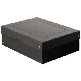 Falken Aufbewahrungsbox - A4, 100 mm, schwarz