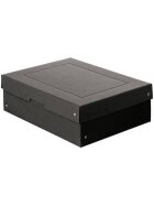 Falken Aufbewahrungsbox - A4, 100 mm, schwarz