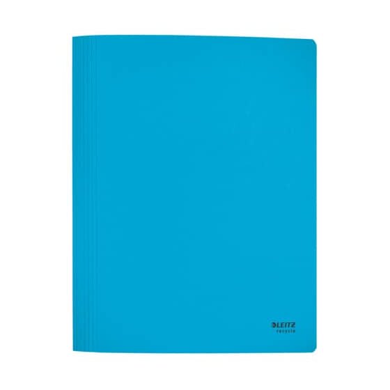 Leitz 3904 Schnellhefter Recycle - A4, 250 Blatt, kfm. und Amtsheftung, Karton (RC), klimaneutral, blau